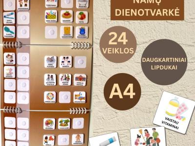 Laminuota namų dienotvarkė